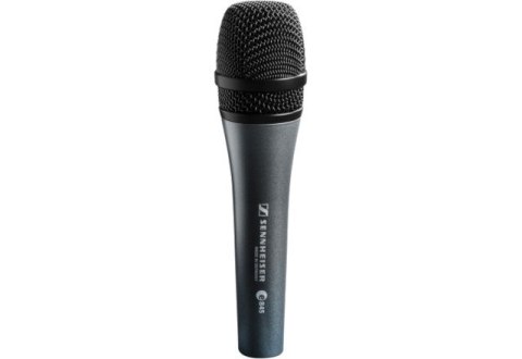 Sennheiser E845-S - Mikrofon dynamiczny, superkardioidalny z wyłącznikiem