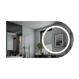 Lustro LED 80x60 cm z oświetleniem i funkcją odparowywania