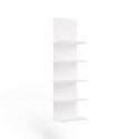 Regał Wiszący R5P 5 Półek Na Książki Do Biura Salonu Pokoju Dziecka BIAŁY