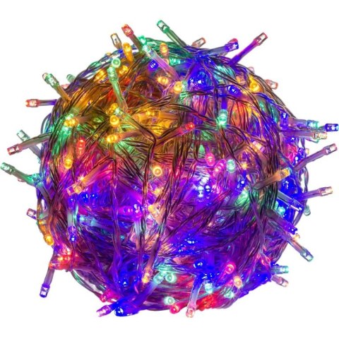 Świąteczne LED oświetlenie - 10 m, 100 LED, kolorowe