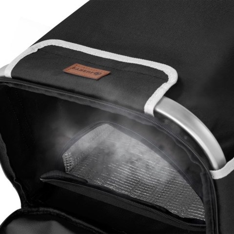 Wózek na zakupy, 3 w 1, do schodów, czarny