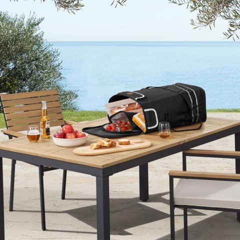 Wózek na zakupy, 3 w 1, do schodów, czarny