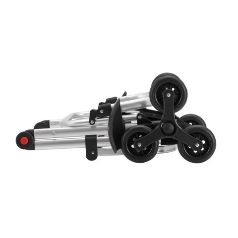 Wózek na zakupy, 3 w 1, do schodów, czarny