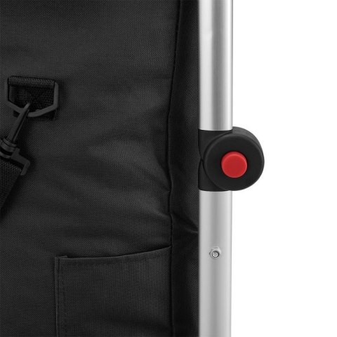 Wózek na zakupy, 3 w 1, do schodów, czarny