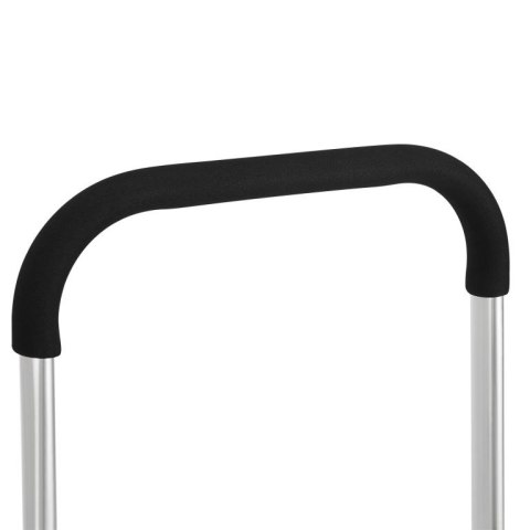 Wózek na zakupy, 3 w 1, do schodów, czarny