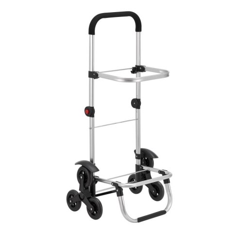 Wózek na zakupy, 3 w 1, do schodów, czarny