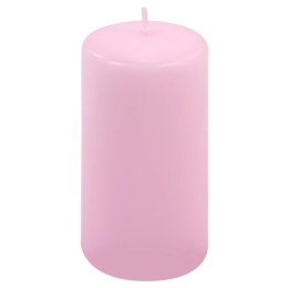 Zestaw świec słupkowych, 11,5 cm, Ø 6 cm, różowy, 12 sztuk.