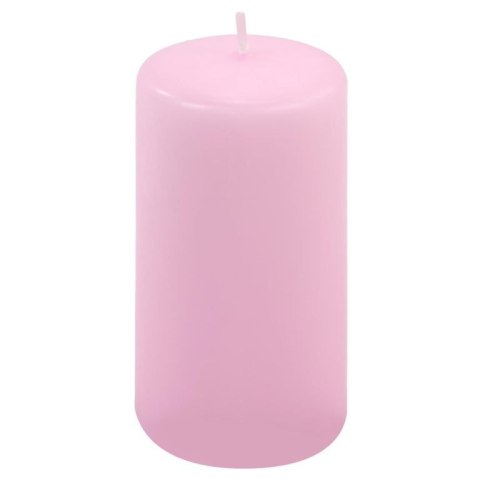 Zestaw świec słupkowych, 11,5 cm, Ø 6 cm, różowy, 12 sztuk.