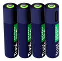 Baterie AAA Trust USB-C RECHARGEABLE BATTERIES 4P
