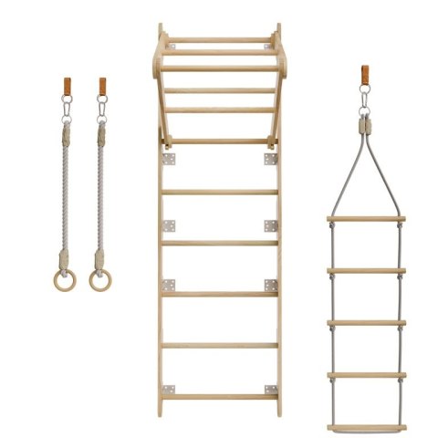 Dziecięce drewniane drabinki gimnastyczne