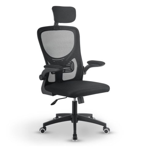 Ergonomiczne krzesło biurowe z siatką i regulacją wysokości