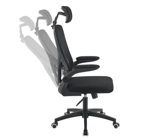 Ergonomiczne krzesło biurowe z siatką i regulacją wysokości