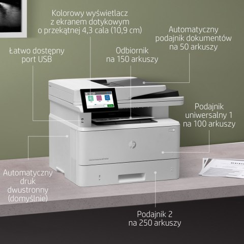 Urządzenie wielofunkcyjne HP LaserJet M430F