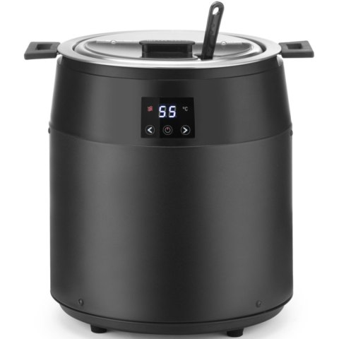 Kociołek termos do zupy elektryczny WATERLESS 10 l 450 W - czarny