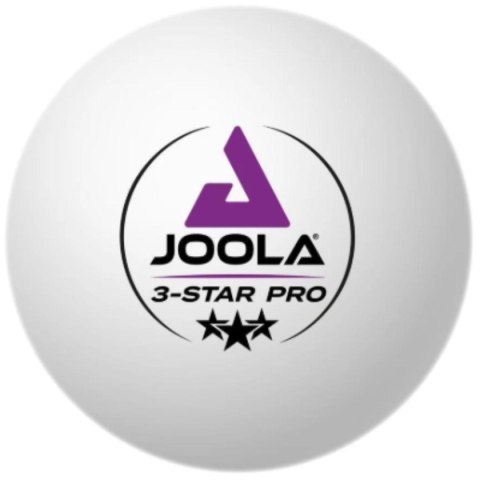PIŁECZKI DO TENISA STOŁOWEGO JOOLA PRO 3 STAR 24SZT BIAŁE
