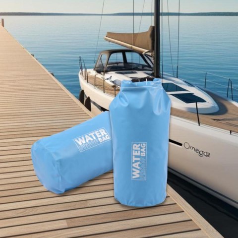 TORBA PLECAK WOREK WODOSZCZELNY 10L NIEBIESKI
