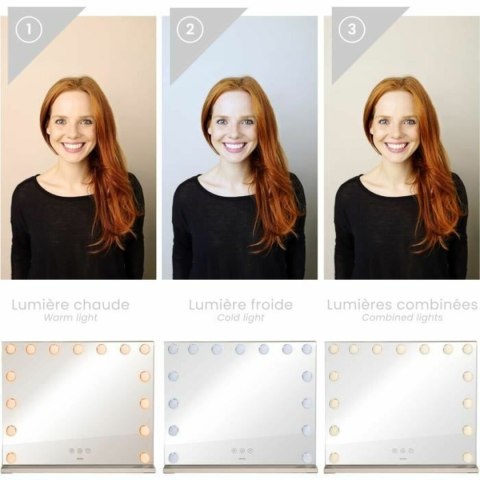 Lusterko Powiększające Livoo DOS207 Biały Lustro