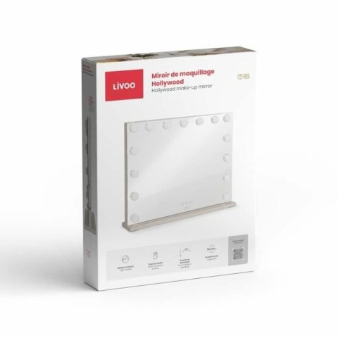 Lusterko Powiększające Livoo DOS207 Biały Lustro