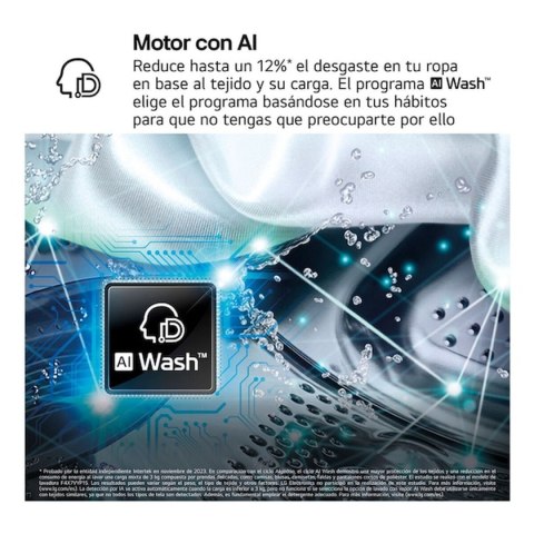 Pralka LG F4X7009TBB 60 cm 1400 rpm 9 kg