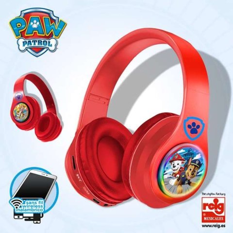 Słuchawki Bluetooth z Opaską The Paw Patrol