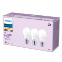 Żarówka LED Philips A60 E27 Ciepła Biel E 7 W 60 W E27 806 lm 3 Sztuk (2700 K)