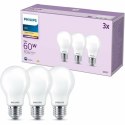 Żarówka LED Philips A60 E27 Ciepła Biel E 7 W 60 W E27 806 lm 3 Sztuk (2700 K)