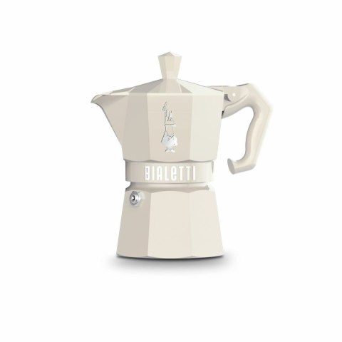 Włoska Kafeterka Bialetti MOKA EXCLUSIVE CREAM 3T Krem Aluminium 3 Šálky
