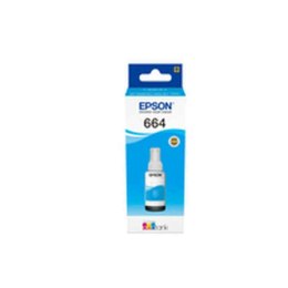 Oryginalny Wkład Atramentowy Epson 664 Ecotank Cyan ink bottle (70ml) Szary Turkusowy