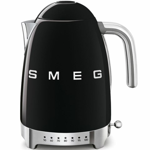 Czajnik Smeg 2400 W 1,7 L Czarny Stal nierdzewna Plastikowy