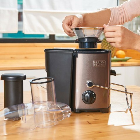 Mikser Black & Decker 1,2 L 600 W Czarny Szary