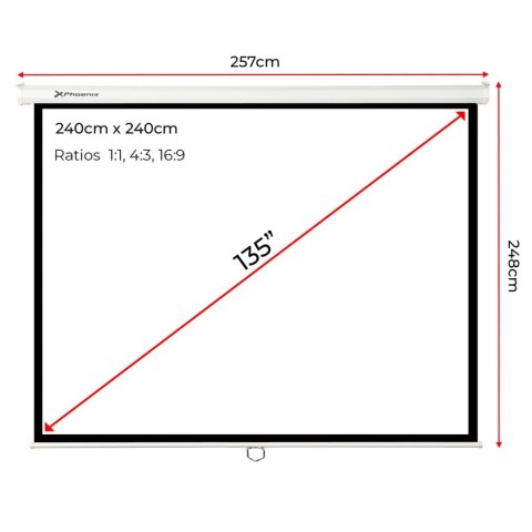 Ekran Projekcyjny Phoenix PH-240 (Odnowione A)