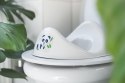 Bio nakładka na WC z pandą, ergonomiczna, naturalny materiał