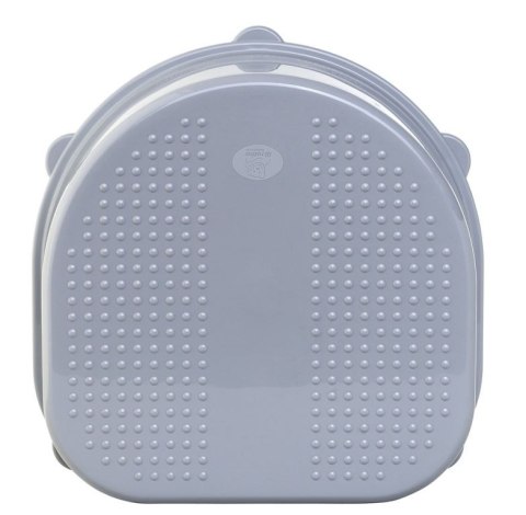 Dziecięcy stołek antypoślizgowy Rotho szary 31x30x13 cm