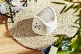 Ekologiczny nocnik Rotho z pandą, naturalne surowce, biały