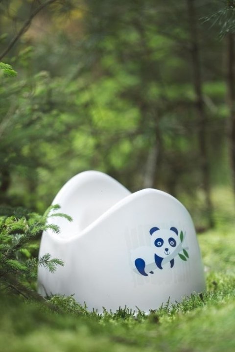 Ekologiczny nocnik Rotho z pandą, naturalne surowce, biały