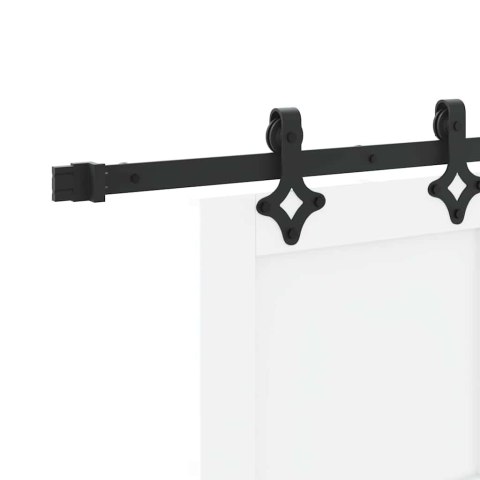 Drzwi przesuwne ORKDAL Biały 93 x 202 cm Lite drewno sosnowe