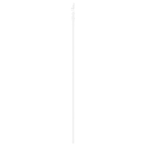 VidaXL Drzwi przesuwne ORKDAL Biały 93 x 232 cm Lite drewno sosnowe