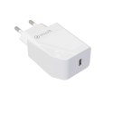 Ładowarka ścienna + kabel-USB-C Muvit Biały 20 W