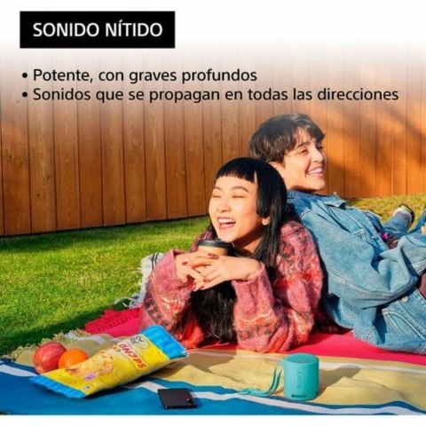 Głośnik Bluetooth Przenośny Sony SRSXB100L Niebieski