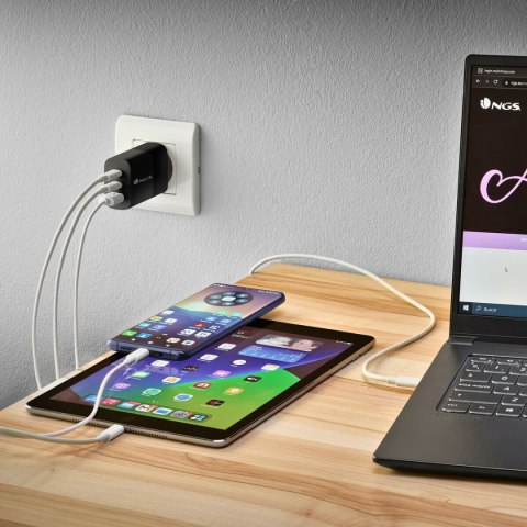 Ładowarka Ścienna NGS BUD65W 65 W