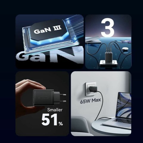 Ładowarka Ścienna Vention FERW0-EU