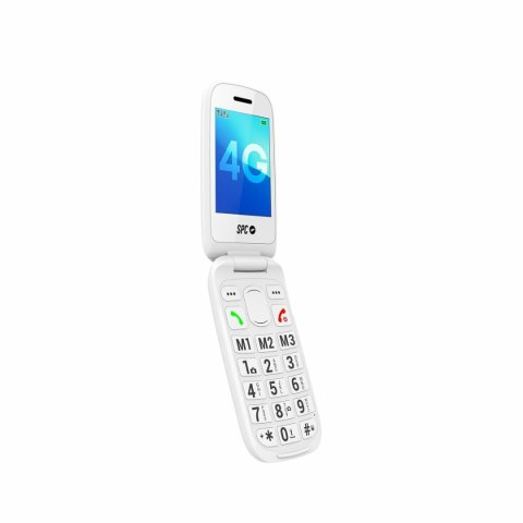 Telefon komórkowy dla seniorów SPC 2337B Biały 128 GB 2,8"