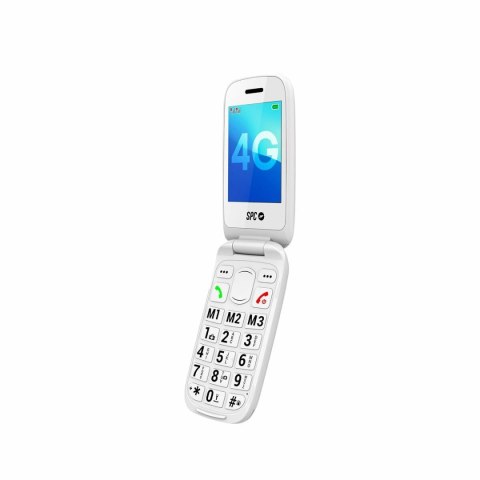 Telefon komórkowy dla seniorów SPC 2337B Biały 128 GB 2,8"