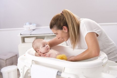 Wanienka dla niemowląt Rotho TOP turkusowa 76x44,5x22 cm