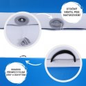 AirTrack mata gimnastyczna 300x100x10 cm z pompką i torbą