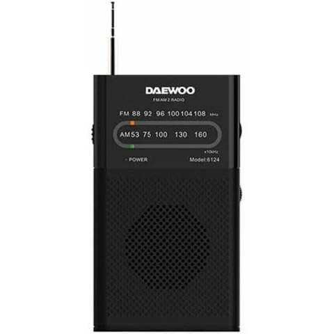 Radio Tranzystorowe Daewoo DW1027 Czarny