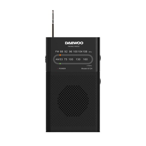 Radio Tranzystorowe Daewoo DW1027 Czarny