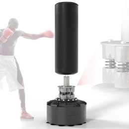 Wolnostojący worek bokserski 175 cm z podstawą i sprężynami