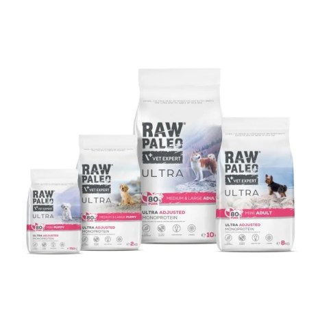 Raw Paleo Ultra Pork Mini Adult 2kg (WYPRZEDAŻ)