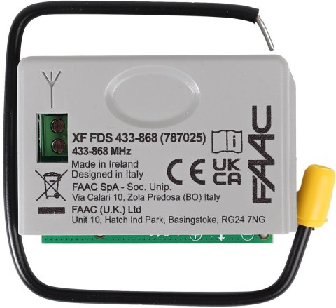 Zestaw Cyclo C721 FDS - FAAC 24V do 800kg bram przesuwnych